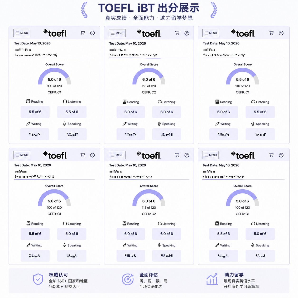 托福成绩速达，备考无忧